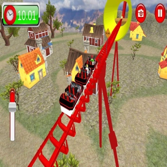 Game: Roller Coaster Crazy Drive Game