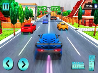 Game: Car Racing in Fast Highway Traffic