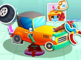 Game: Animal Auto Repair Shop