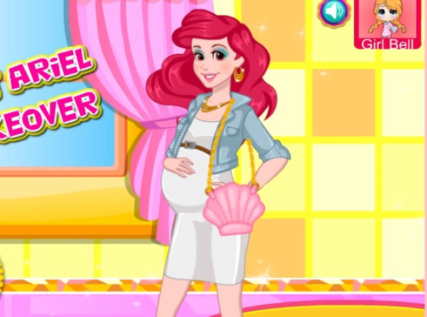 Game: Pregnant Ariel Real Makeover