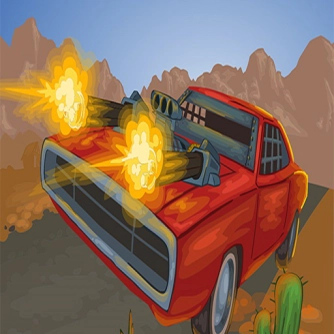 Game: Battle On Road Car Game 2D