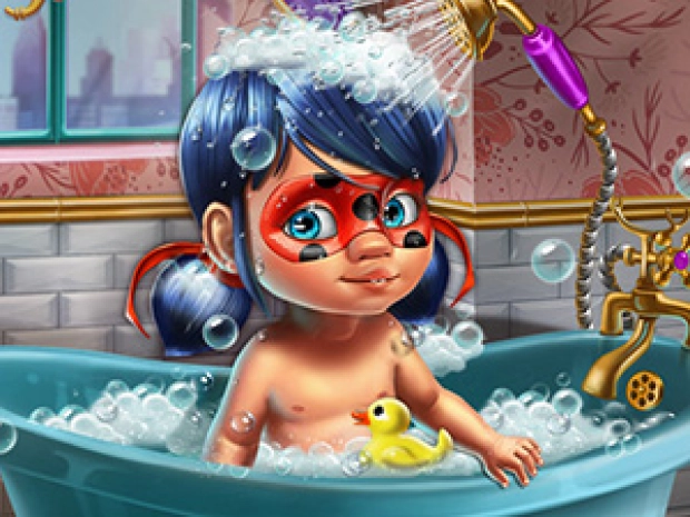 Game: Ladybug Baby Shower Care