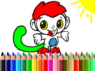 Game: BTS Monkey Coloring