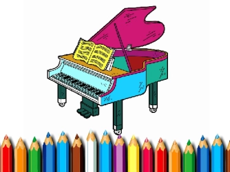 Game: BTS Piano Coloring Book