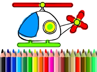Game: BTS Helicopter Coloring