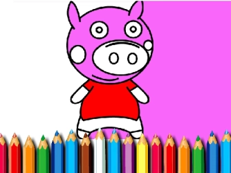 Game: BTS Pig Coloring Book
