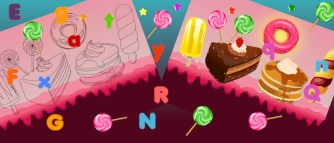 Game: Candy Land Alphabet Letters