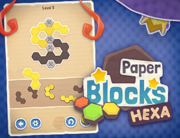 Game: Paper Blocks Hexa