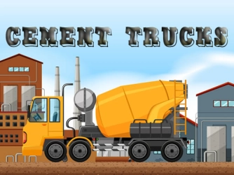 Game: Cement Trucks Hidden Objects