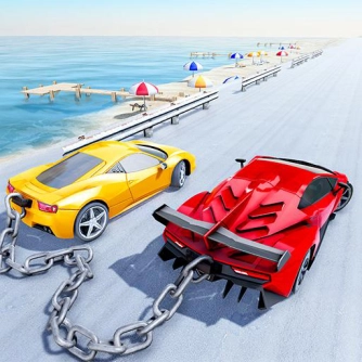 Game: Chained Car Stunts Race Mega Ramp GT Racing