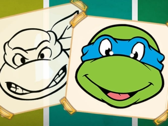 Game: Ninja Turtles Coloring Book