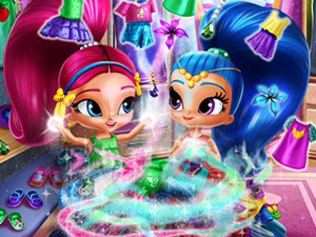 Game: Shimmer and Shine Wardrobe Cleaning