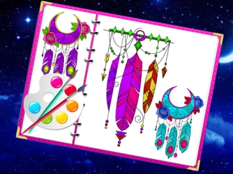 Game: Miraculous Dream Catcher Coloring Book