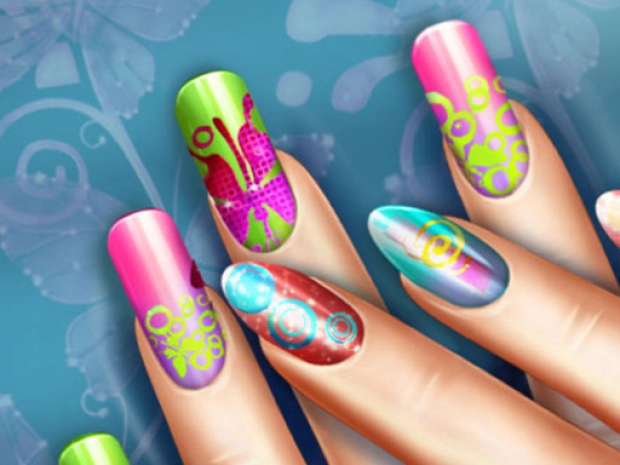 Game: Floral Realife Manicure