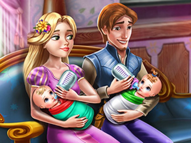 Game: Rapunzel Twins Family Day