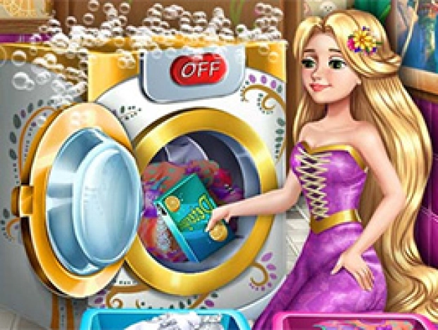 Game: Goldie Princess Laundry Day