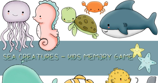 Game: Kids Memory Sea Creature