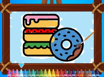Game: Kids Coloring Bakery