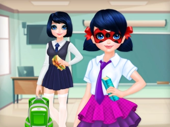Game: Dotted Girl Back To School