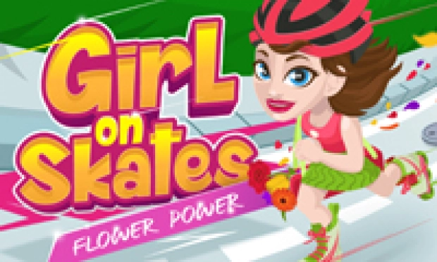 Game: Girl on Skates: Flower Power