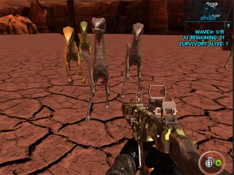 Game: Dinosaurs Survival Active Vulcan Multiplayer