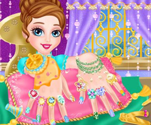 Game: Ice Princess Nail Design