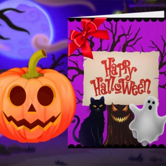 Game: Happy Halloween Princess Card Designer