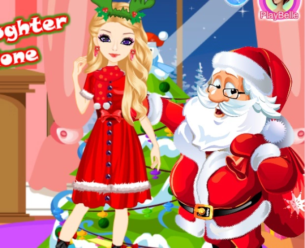 Game: Santa's Daughter Home Alone