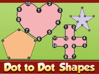 Game: Dot to Dot Shapes Kids Education