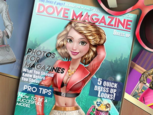 Game: Dove Magazine Dolly Dress Up