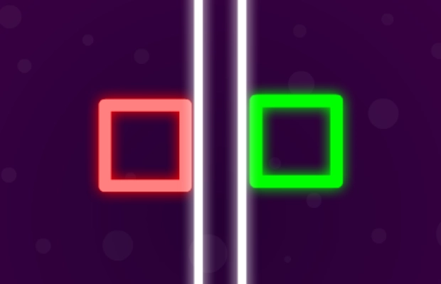 Game: Two Neon Boxes