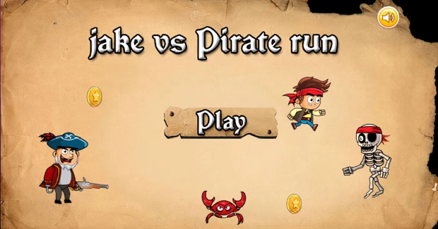 Game: Jake vs Pirate run