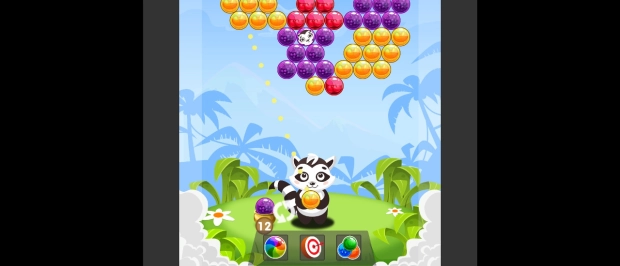 Game: Bubble Shooter Raccoon