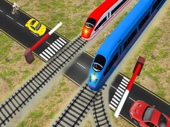 Game: Euro Railroad Crossing : Railway Train Passing 3D