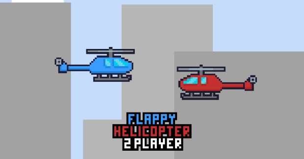 Game: Flappy Helicopter 2 Player