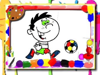 Game: Football Coloring Time