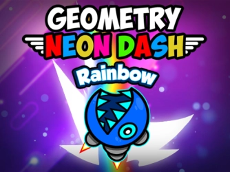 Game: Geometry Neon Dash Rainbow