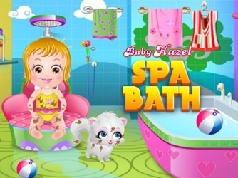 Game: Baby Hazel Spa Bath