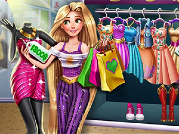 Game: Goldie Princess Realife Shopping