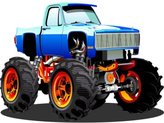 Game: Monster Truck Puzzle
