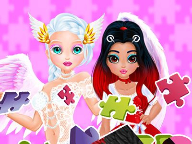 Game: Puzzles - Princesses and Angels New Look