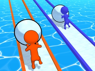 Game: Snowball Racing