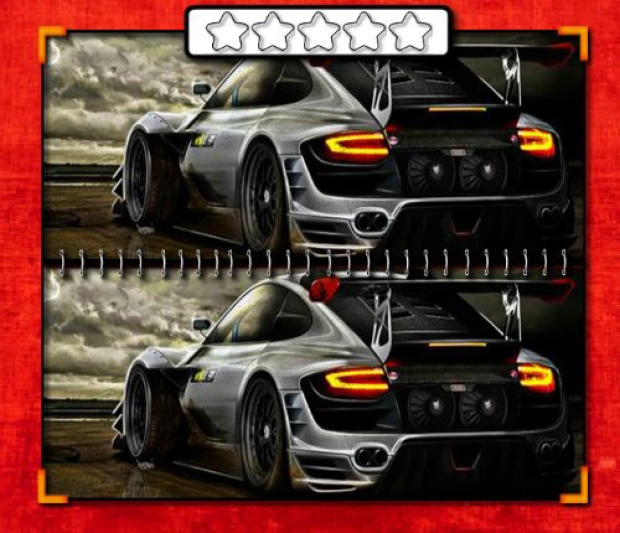 Game: Racing Cars 25 Differences