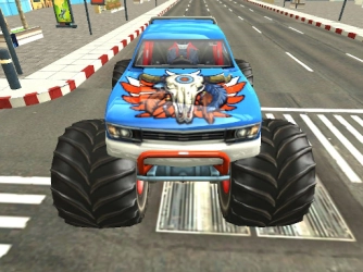 Game: Monster Truck City Parking