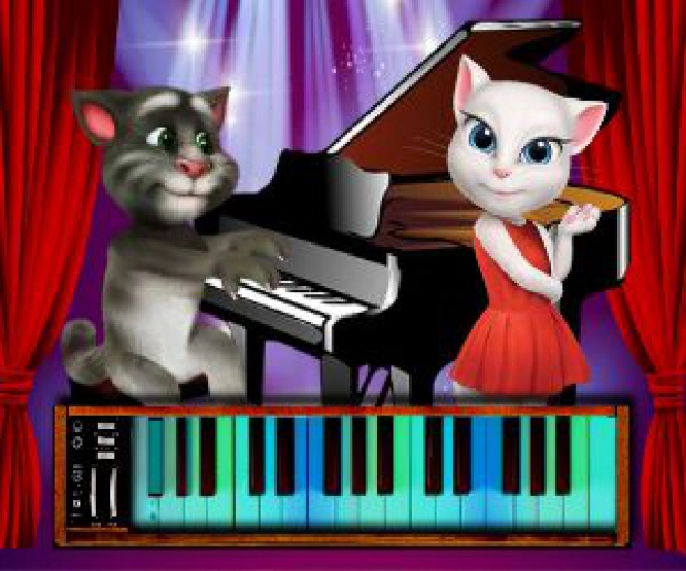 Game: Talking Tom Piano Time