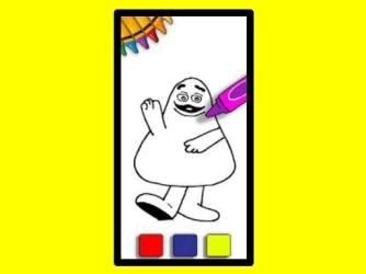 Game: Grimace Coloring Book