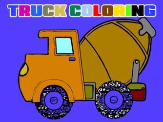 Game: Trucks Coloring Book