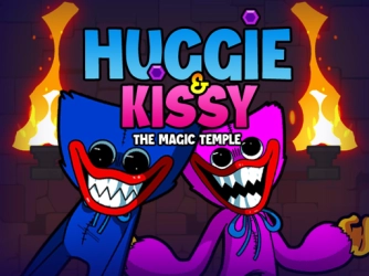 Game: Huggie & Kissy The magic temple