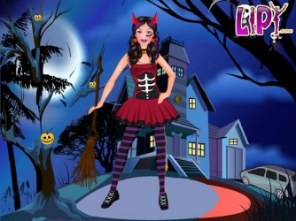 Game: Halloween Doll Party Fashion