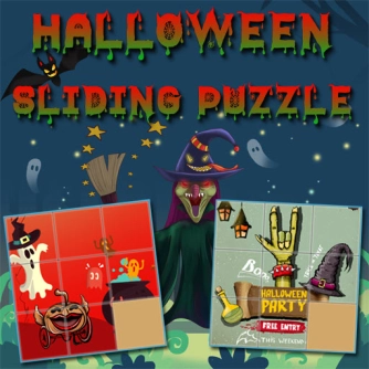 Game: Halloween Sliding Puzzle